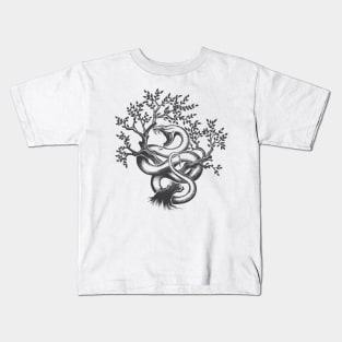 The Snake On a Tree Kids T-Shirt